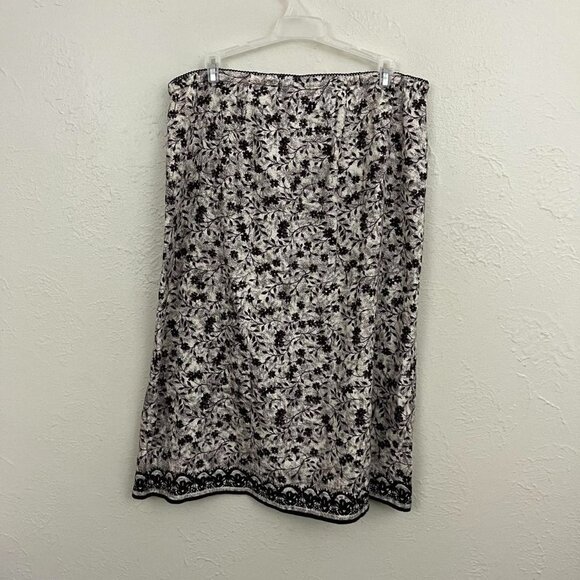 y2k floral boho girly granola whimsygoth midi skirt - Picture 5 of 8